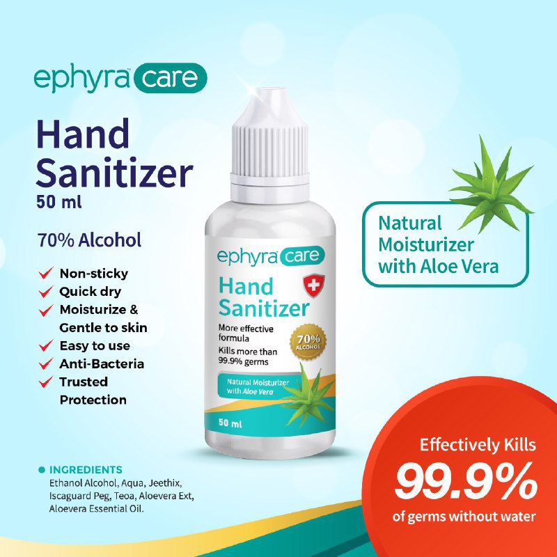Ephyra Care Hand Sanitizer - 50ml