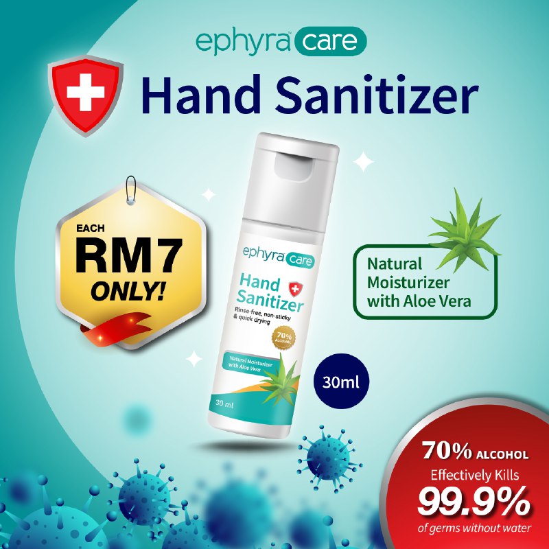 Ephyra Hand Sanitizer 30ml